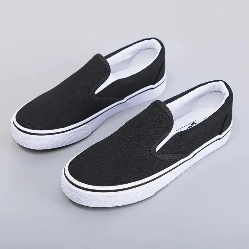 2024 Latest Unisex Canvas Casual Shoes for Men Women Neutral Casual Shoes Summer Comfortable Vulcanized Sports Shoes