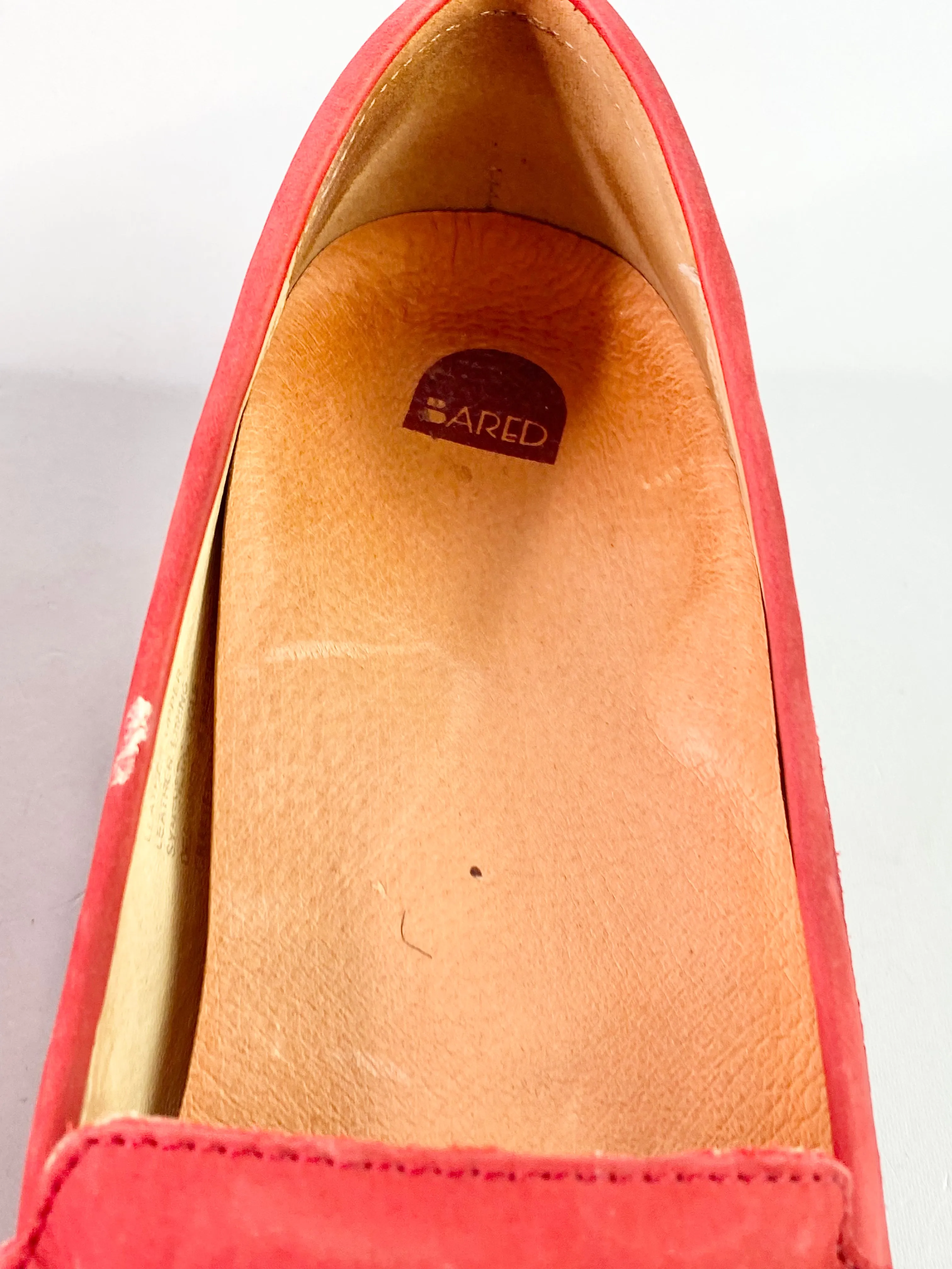 Bared Muted Apple Loafers - EU38