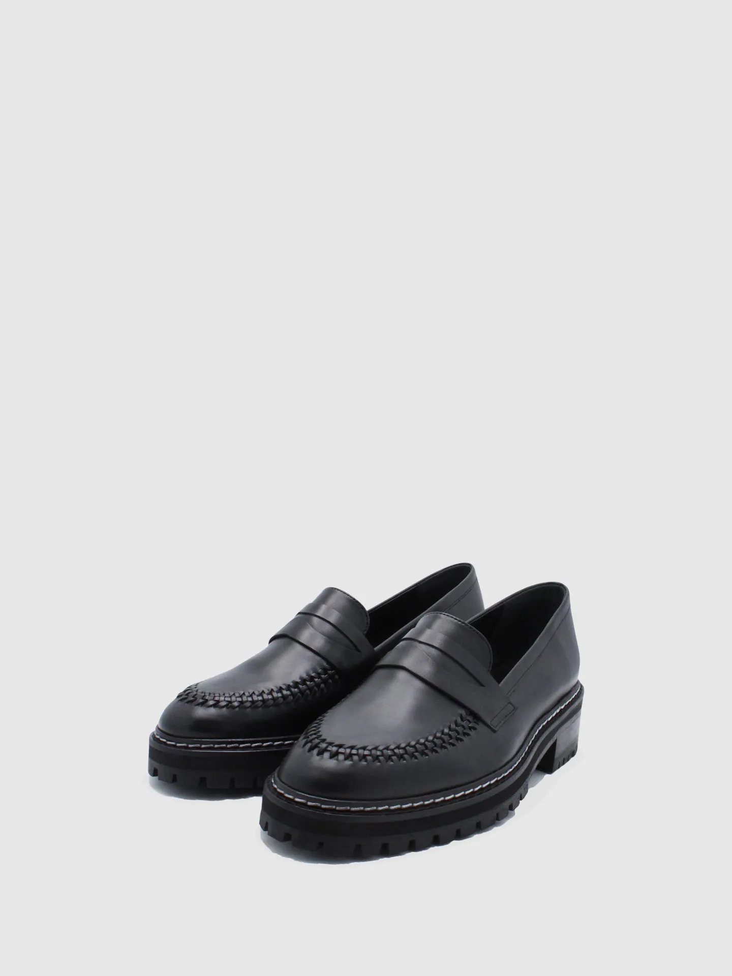 Black Oxford Loafers