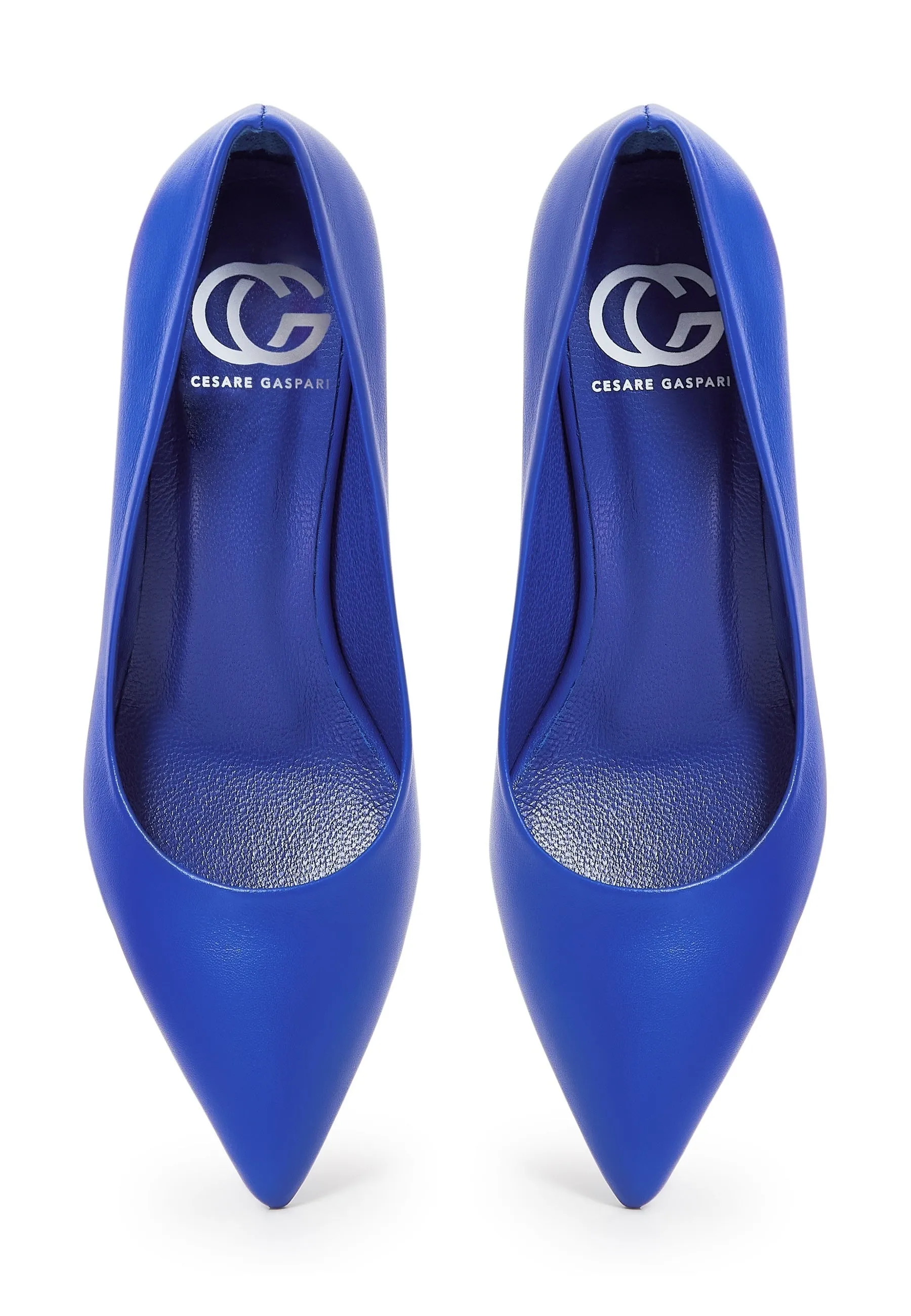 Elegant Luxe Pumps - Blue