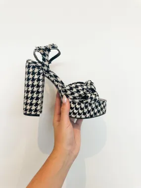 Legends Platform Houndstooth Heels