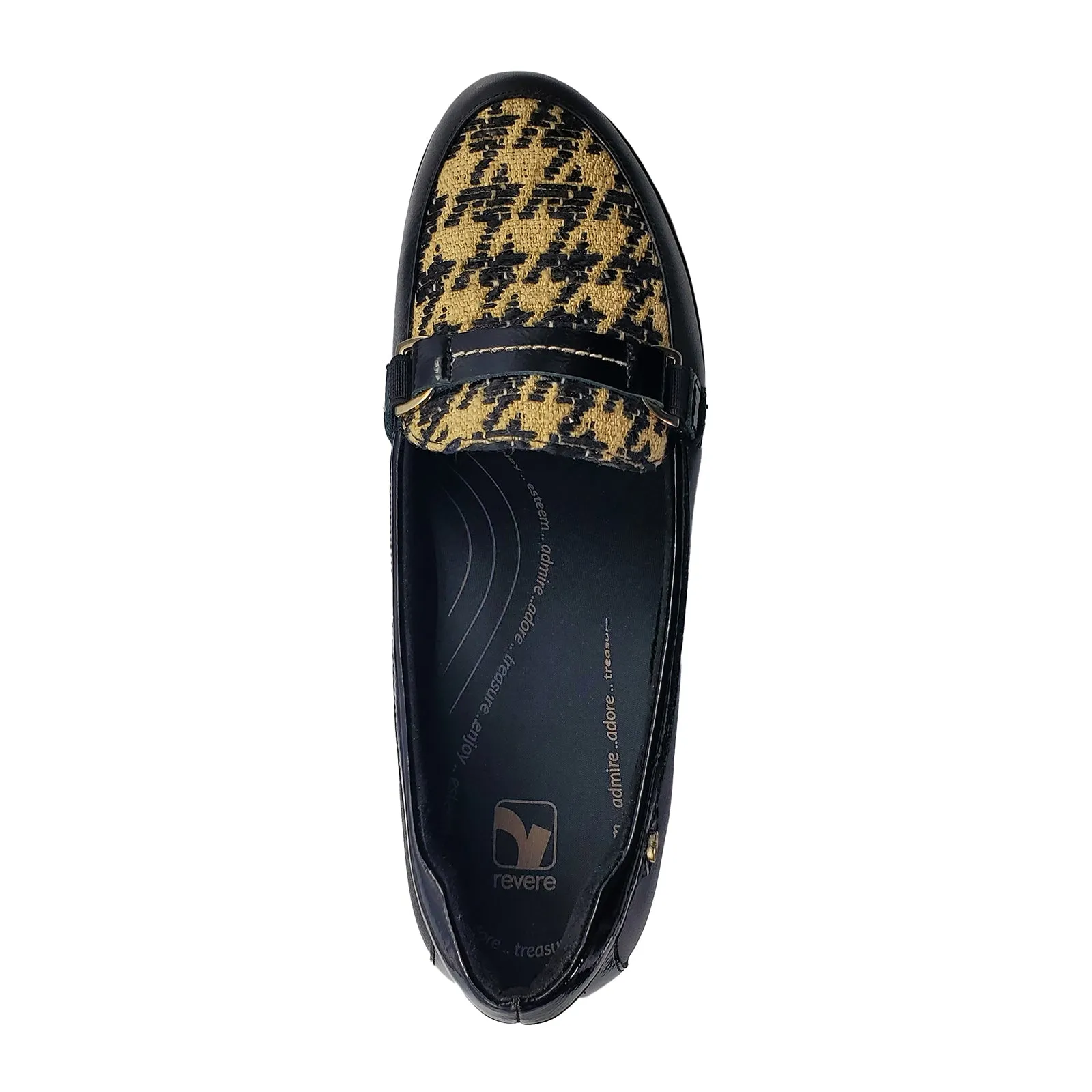 Revere Montmarte Loafer (Women) - Houndstooth