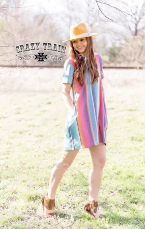 Sabado Serape Dress by Crazy Train