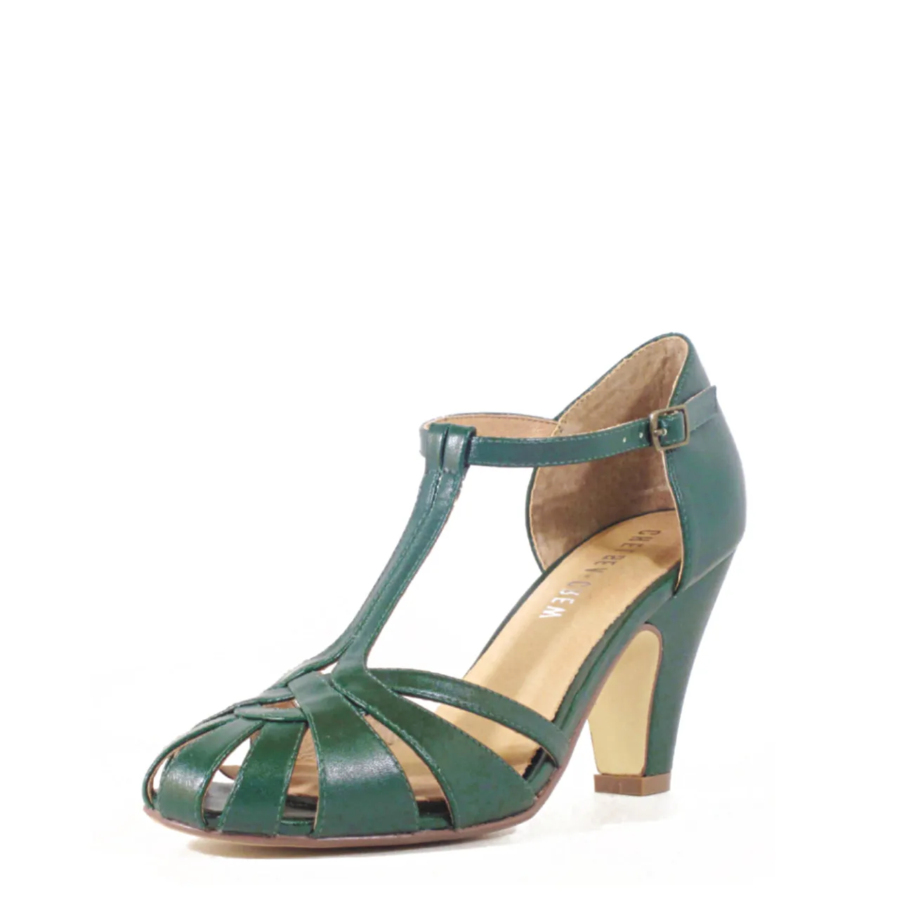 Sergi T-Strap Heels