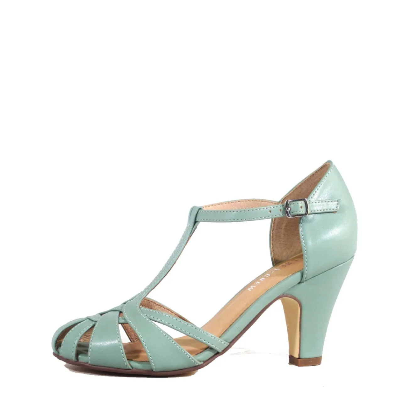 Sergi T-Strap Heels