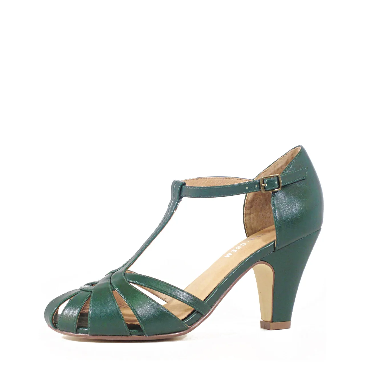 Sergi T-Strap Heels