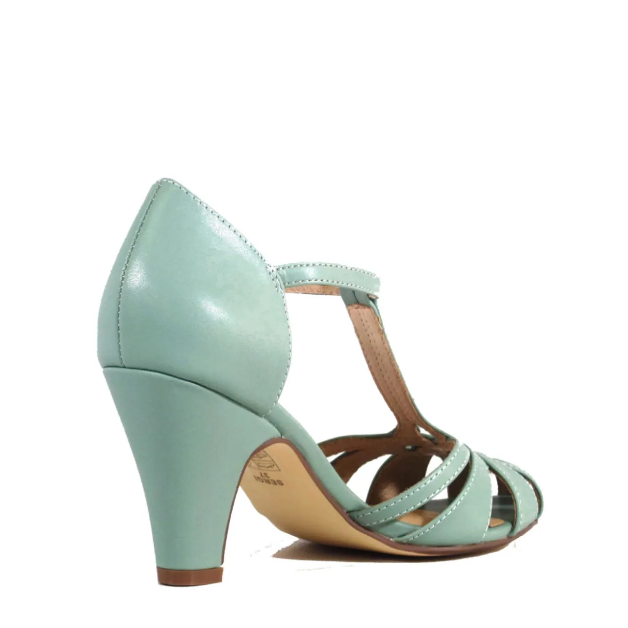 Sergi T-Strap Heels