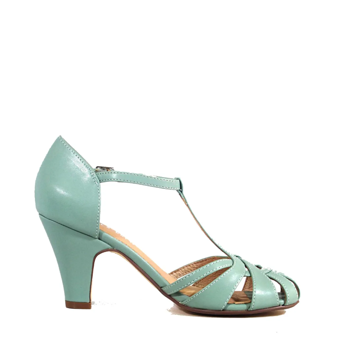 Sergi T-Strap Heels