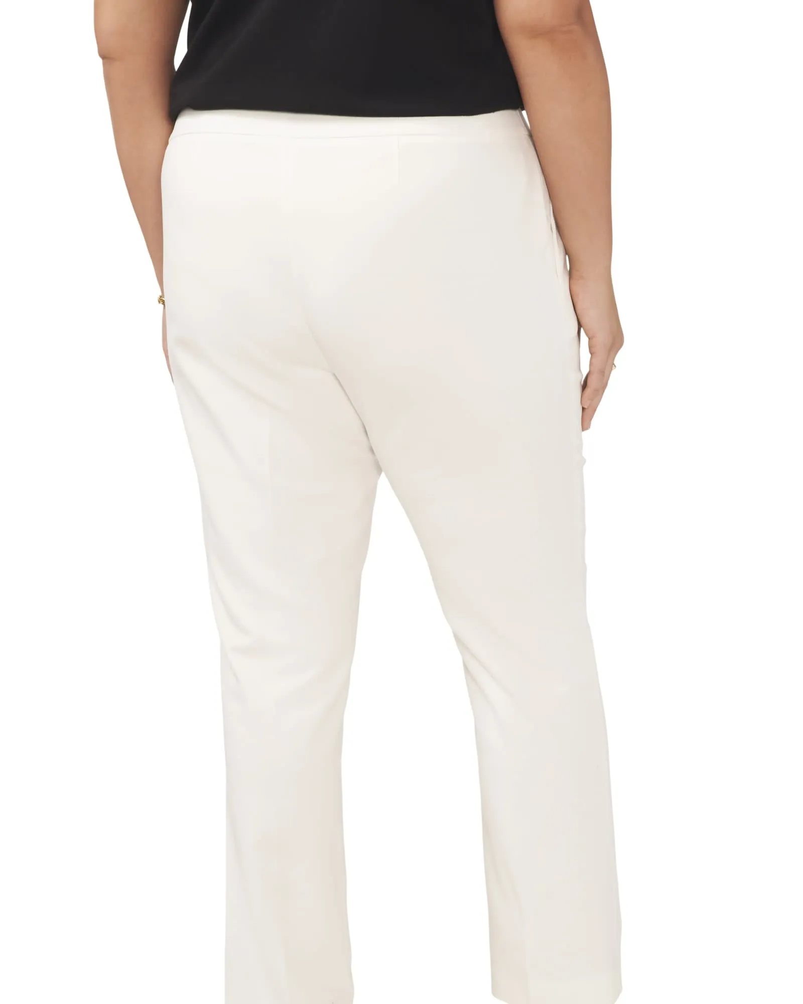 Tatum Front Zip Ankle Pant | NEW IVORY