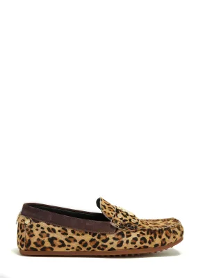 The Driving Loafer (Leopard Pony)