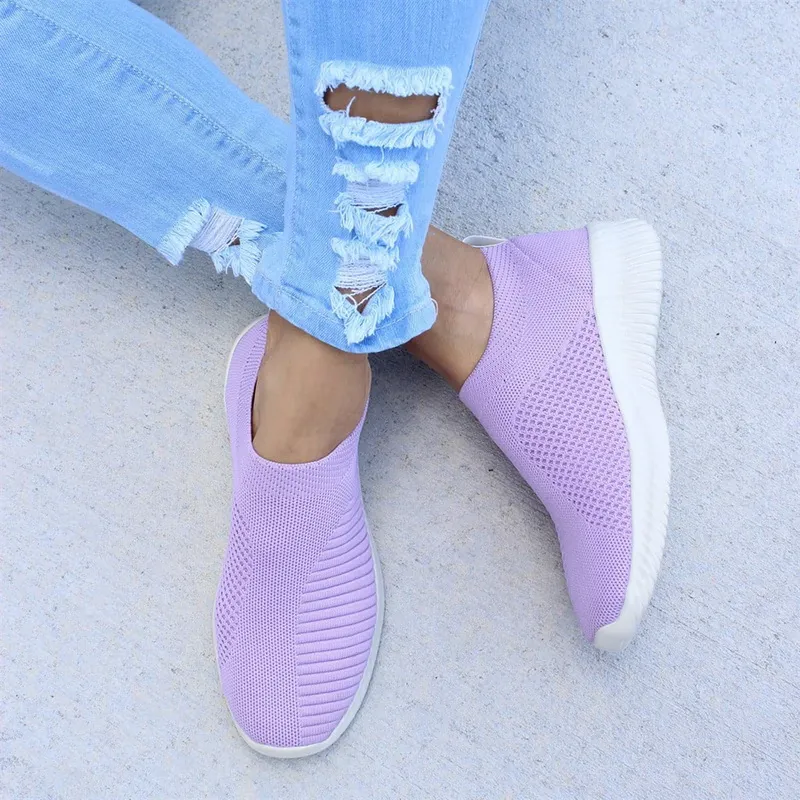 Women Knitted Sneakers